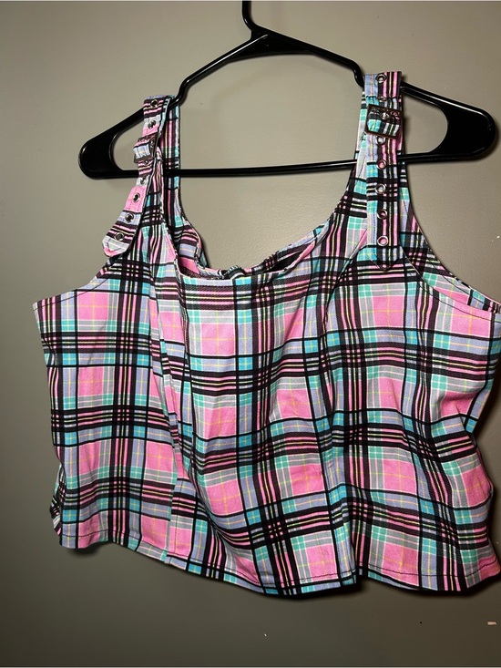 Current Mood Tops - Corset Crop Top